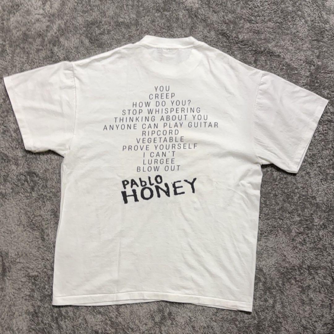 【90s】\"radiohead\" レプリカ シングルステッチ　ビンテージTシャツ