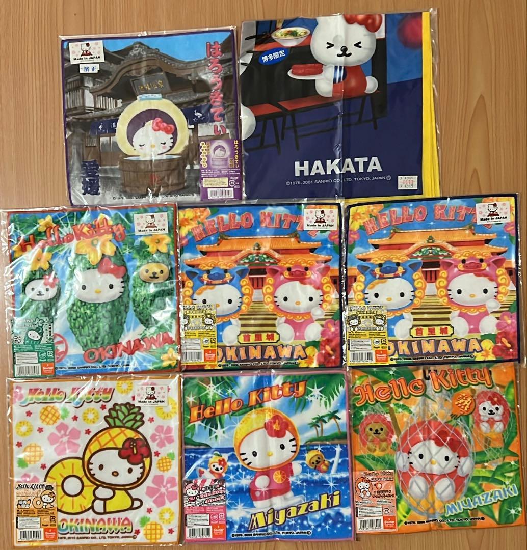新品未開封ご当地キティ 大量売り ストラップ・タオル・文具 廃盤多 激レア 希少