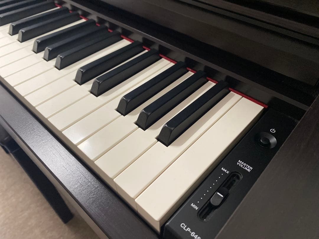 Yu様専用 】美品！クラビノーバ 木製鍵盤♪CLP-645 - メルカリ