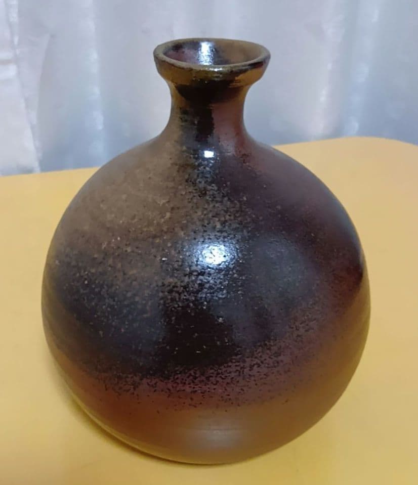 骨董品　備前焼　徳利　一輪挿し　花器　花瓶　陶器　極美品