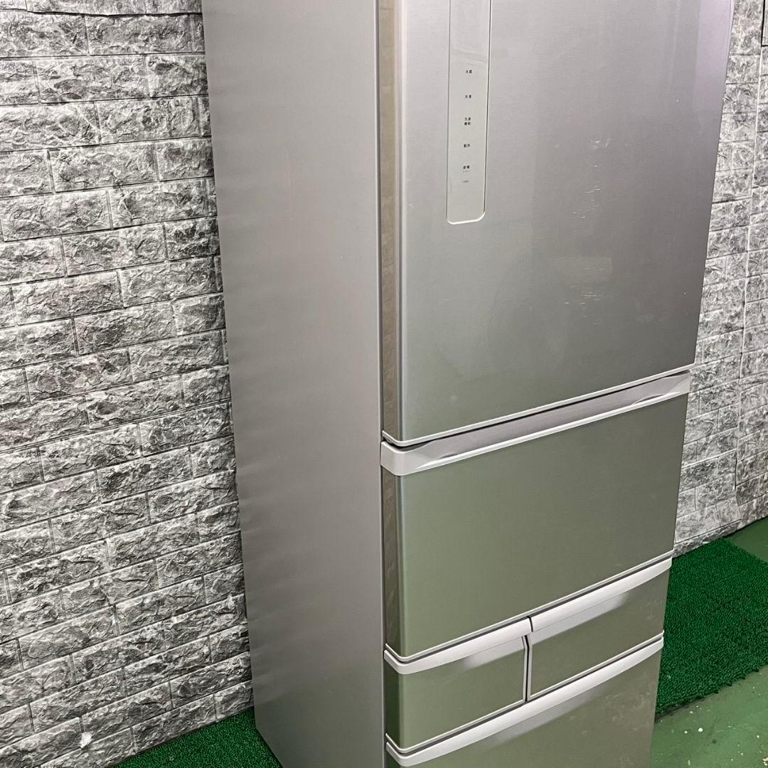 659 冷蔵庫　大型　左開き　400L強　自動製氷機付　関東配送　大人気　極美品