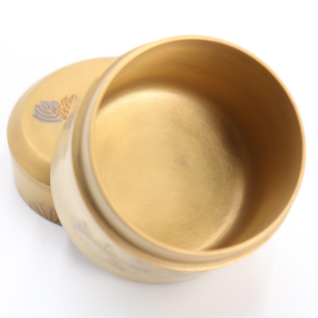 久世宗春作 高台寺蒔絵茶入 中次 棗 茶器 共箱 茶道具　SU52　1F28