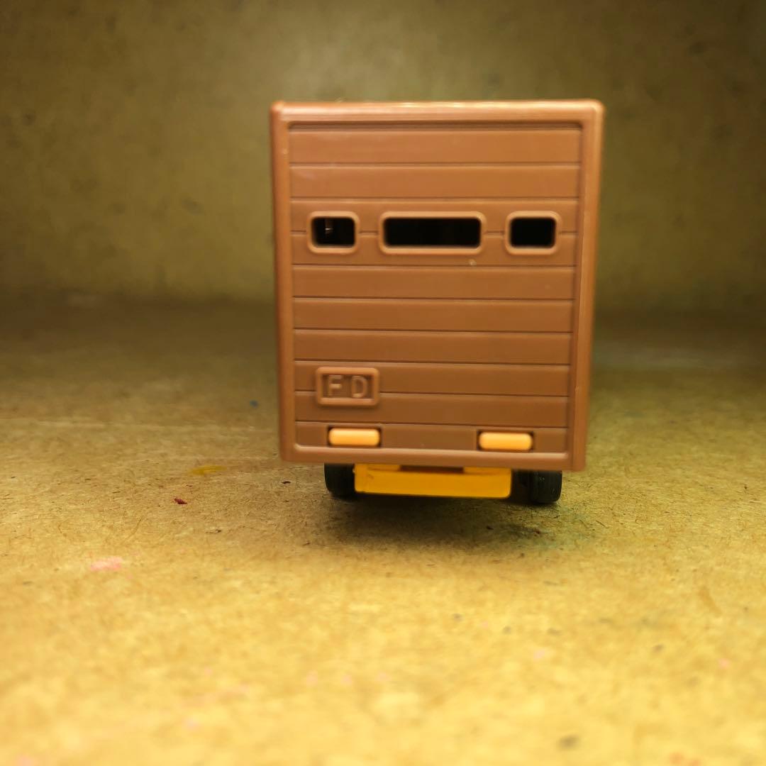 トミカ フォード キャトル トラック　青箱NO.F62 馬運搬車箱無 日本製