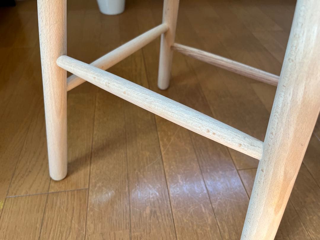 ノルディック スツール　③ 北欧モダン　デンマーク　ミッドセンチュリー　ビーチ材