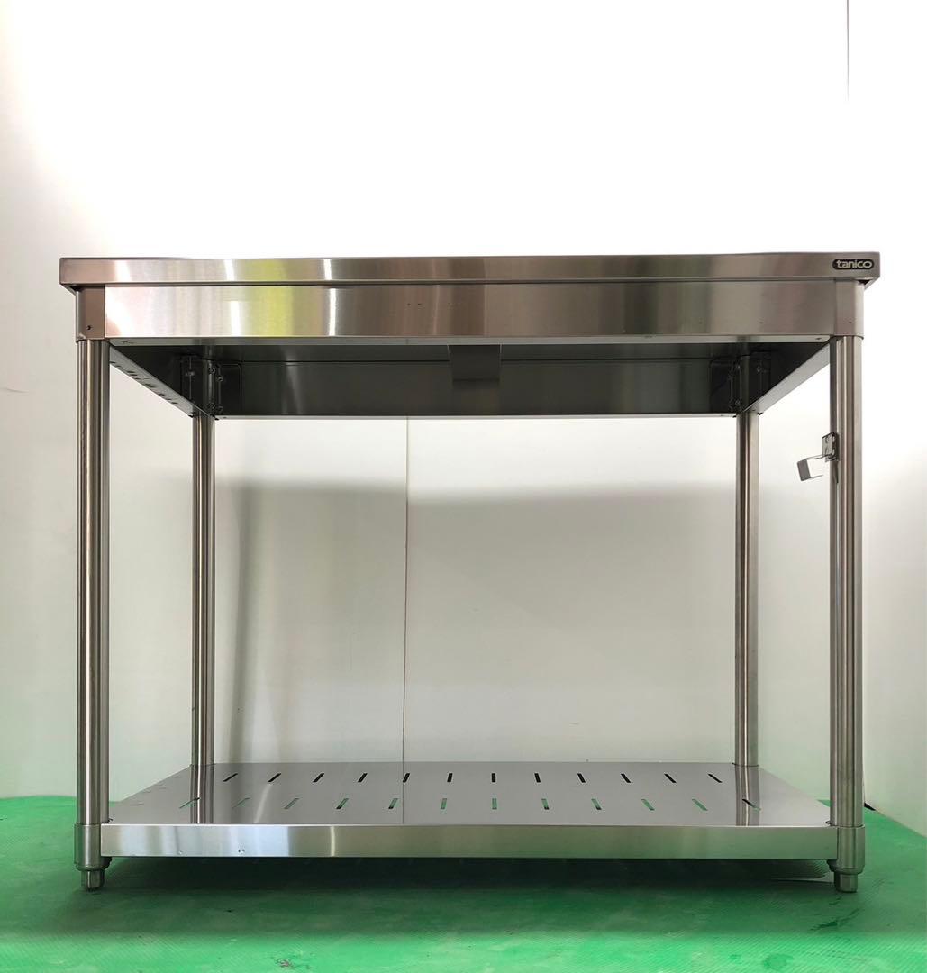 ☆地域限定送料無料☆工場整備品☆作業台 幅1000 ステンレス 業務