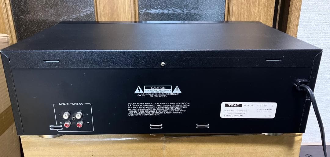 zukapon　【３ヘッド・高コスパ・美品】TEAC　V-1030