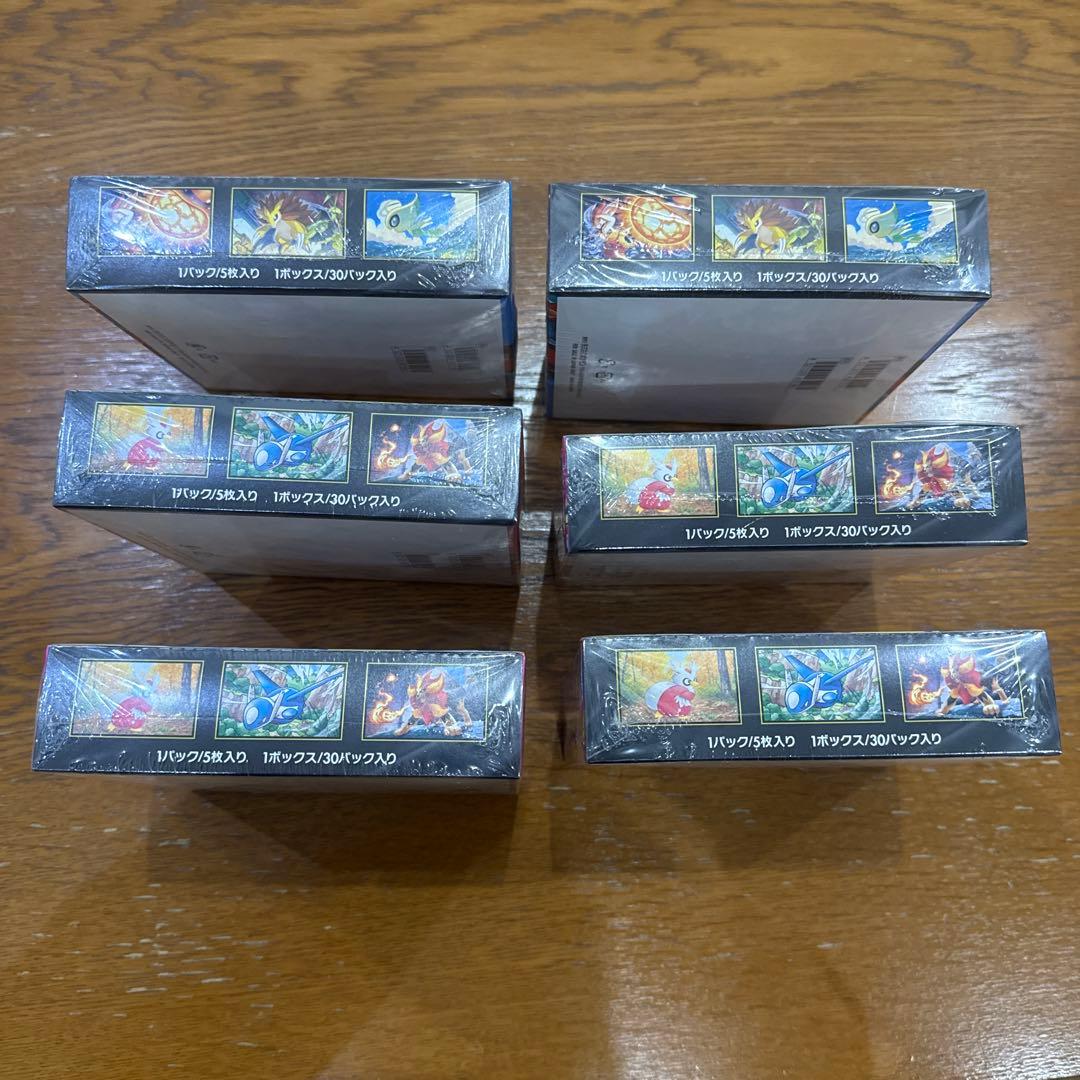 メガシンフォニア 4box メガブレイブ 2box 合計6box ポケモンカード