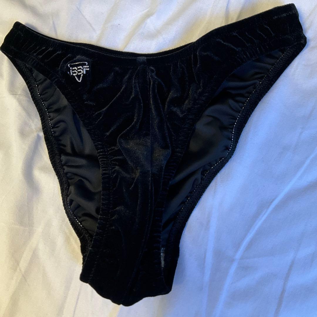 ブラックサテン ビルパン ボディビル 黒 Sサイズ JBBF