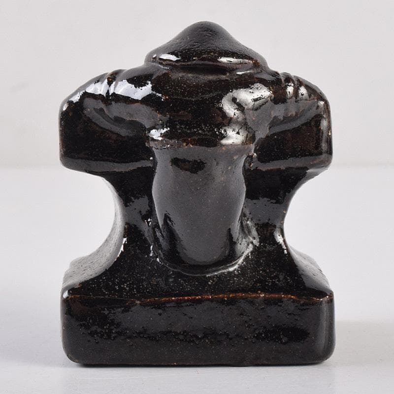 茶道具 楽吉左衛門 九代了入作 一閑人 蓋置 共箱 V R9013 - メルカリ