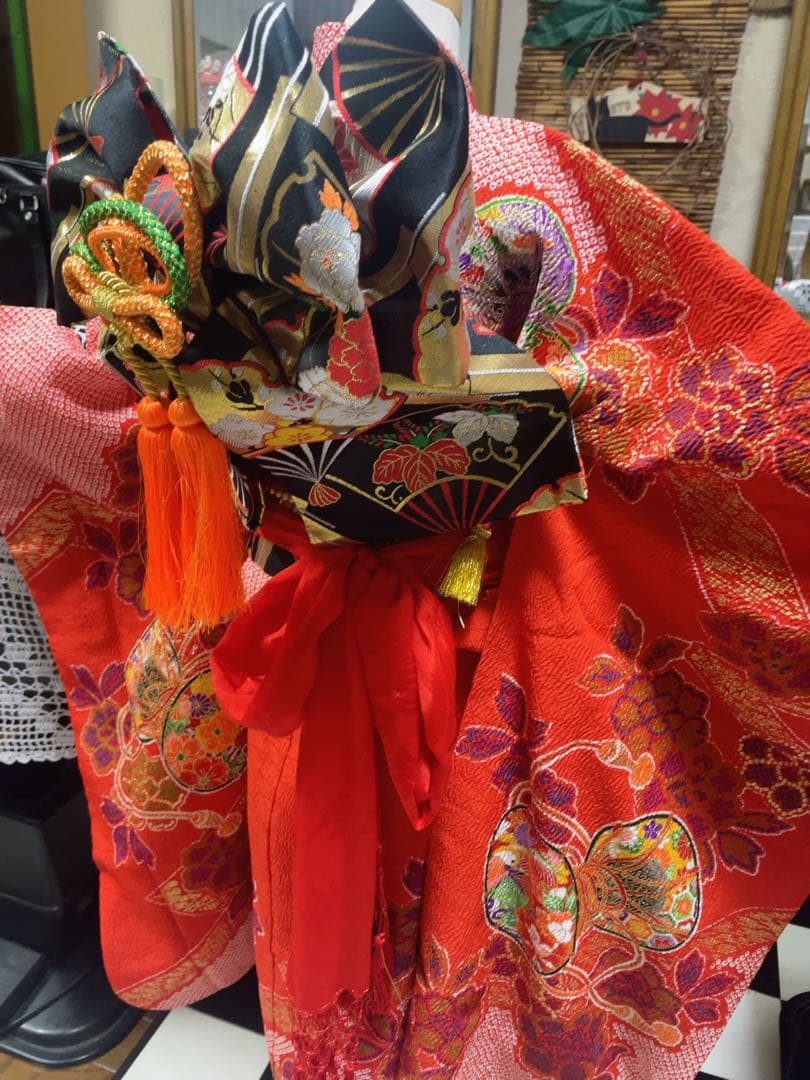 七五三7歳様絞り柄フルセット