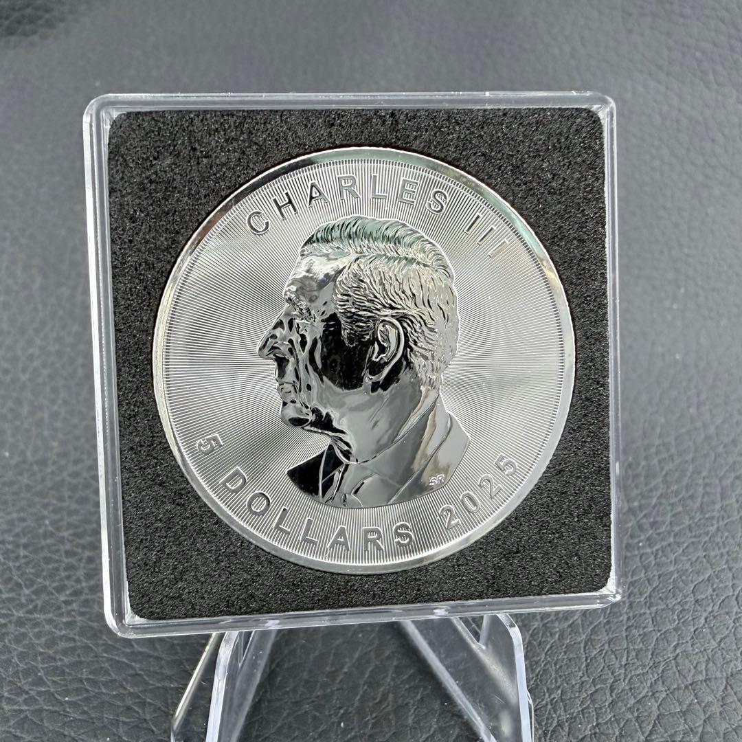 メイプルリーフ 銀貨 カラー ギリシャ神話 ジェミニ 石化兄弟 1オンス