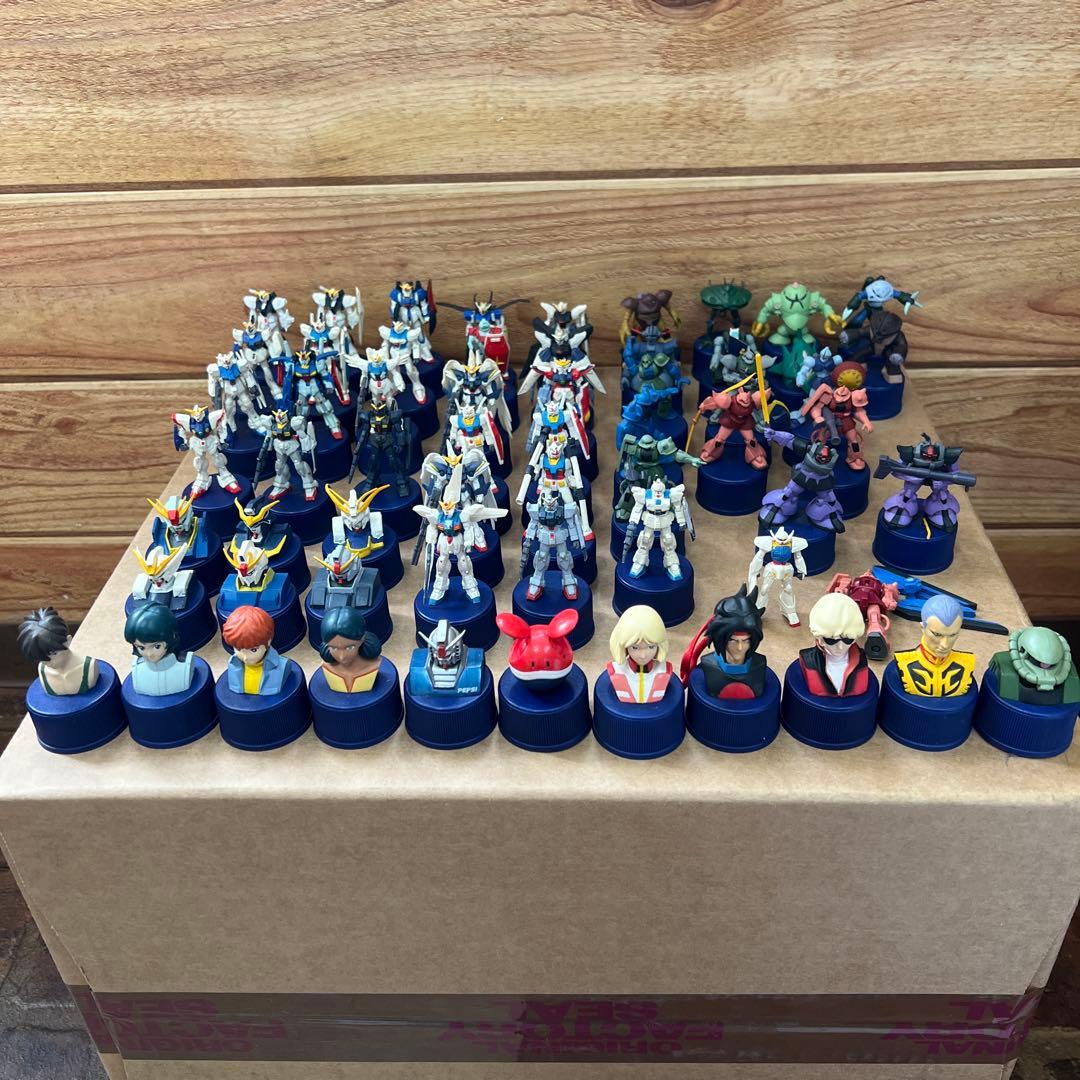 PEPSI#️⃣ガンダムボトルキャップセット#️⃣シークレット2個有お宝