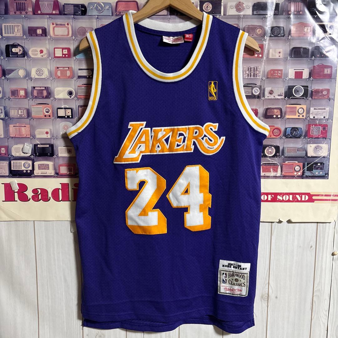 00s NBAロサンゼルスレイカーズコービーブライアントゲームシャツ