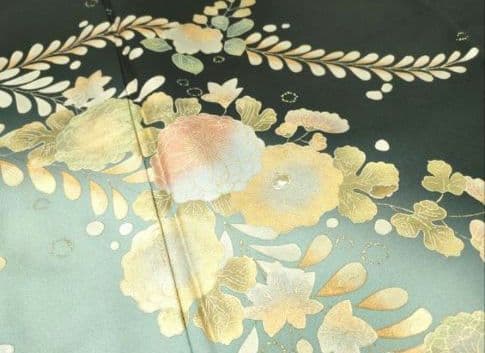 辻ヶ花 未使用 訪問着 螺鈿 暈し染 金銀彩 正絹 逸品 - メルカリ