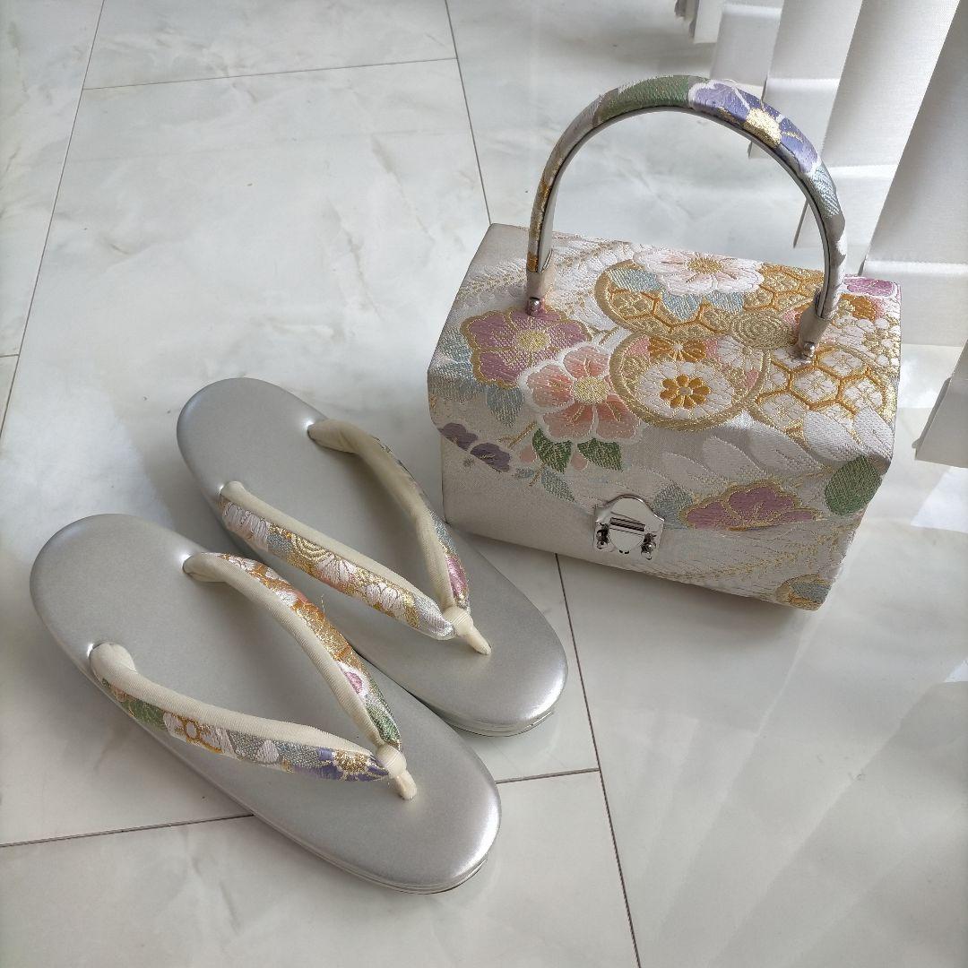 和装小物 バック 草履24cm