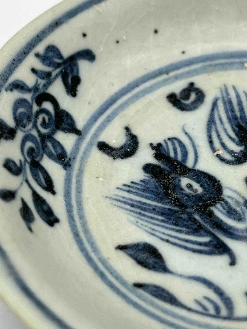 RITAO CHAN公式アカウント10様専用 明時古染付皿唐物時代物(F-82