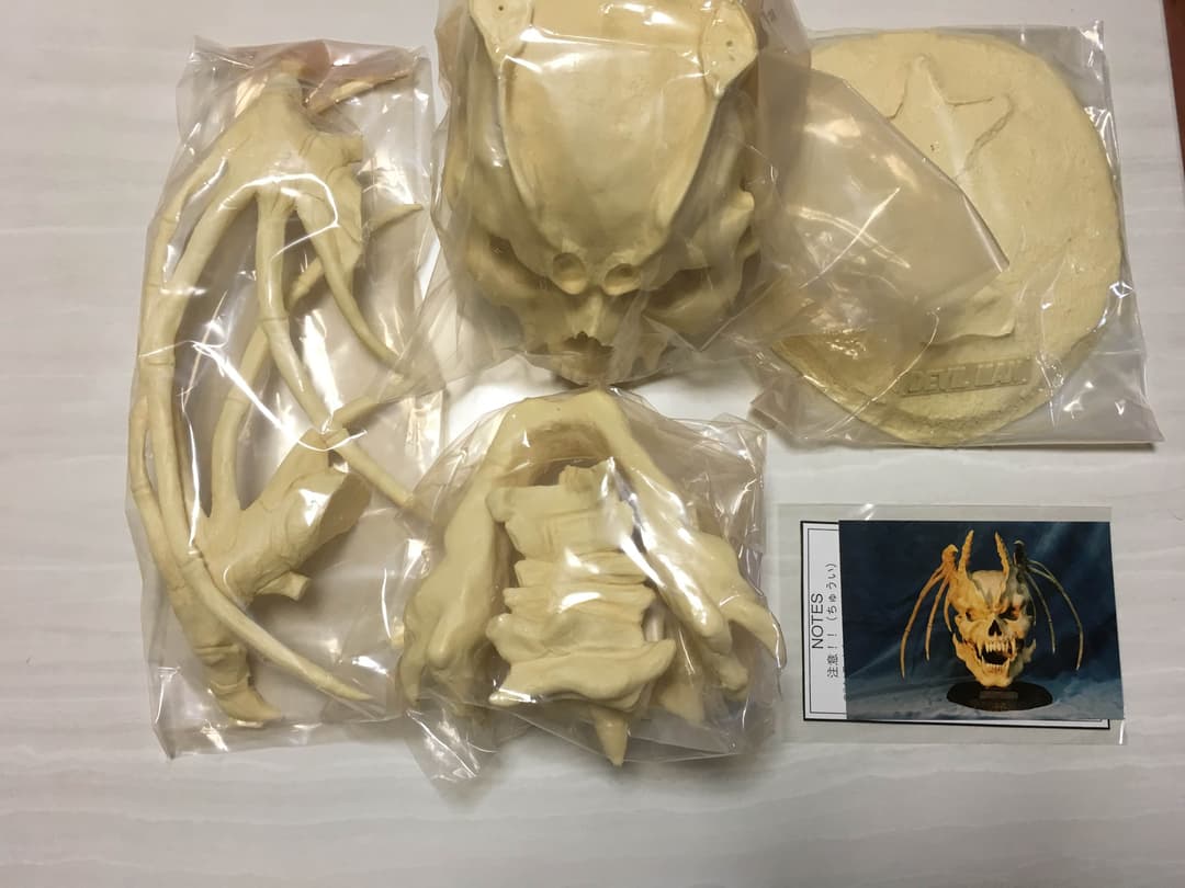 今も人気。 デビルマン フューチャーモデル.スカルヘッド