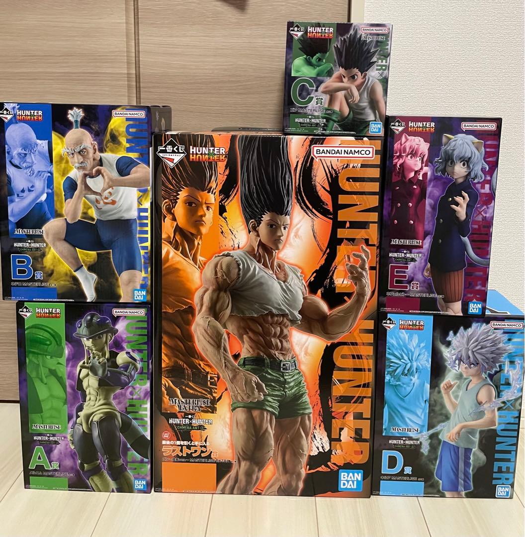 一番くじ HUNTER×HUNTER A B C D E F ラストワンコンプ