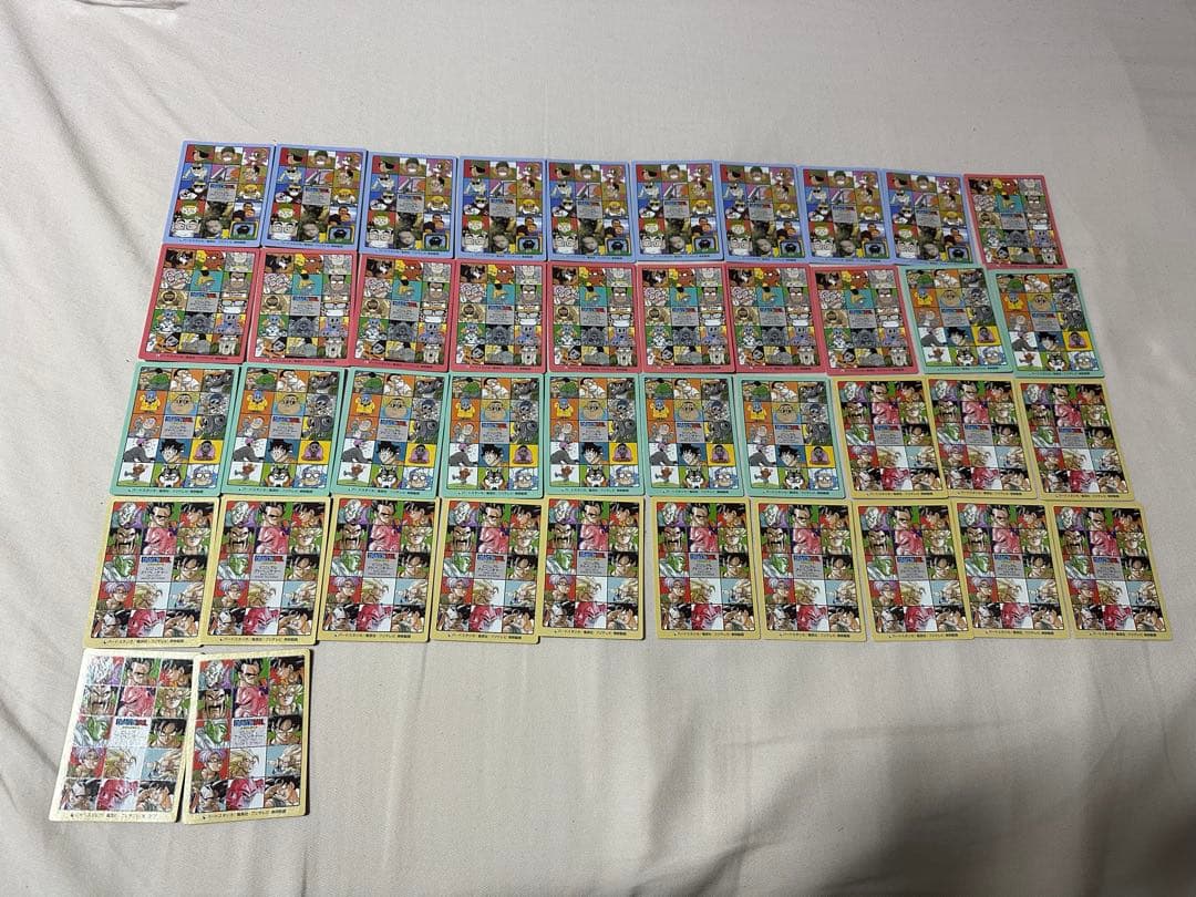 【海外限定】ドラゴンボール 表紙カード 42枚フルコンプ　箔押し