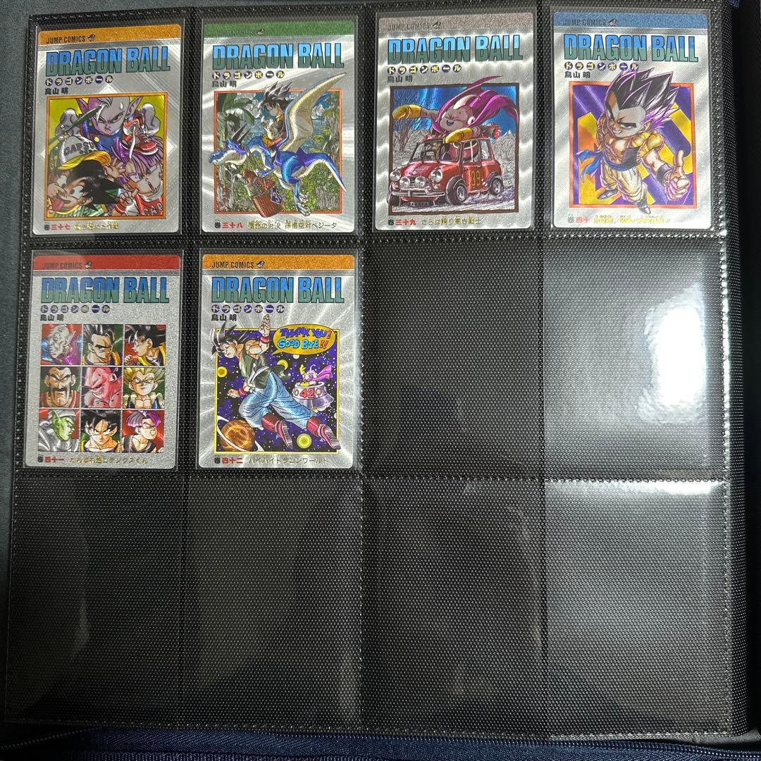 【海外限定】ドラゴンボール 表紙カード 42枚フルコンプ　箔押し