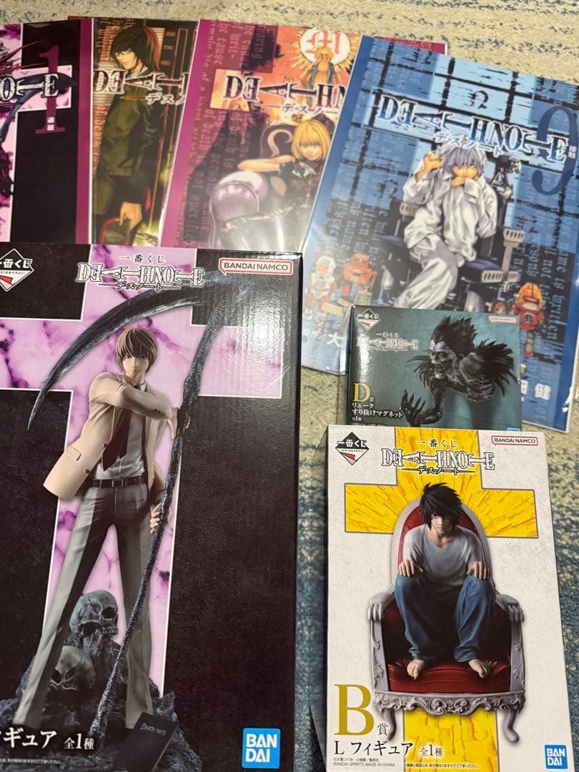 一番くじ】デスノート A賞B賞D賞F賞 9点セット 新品