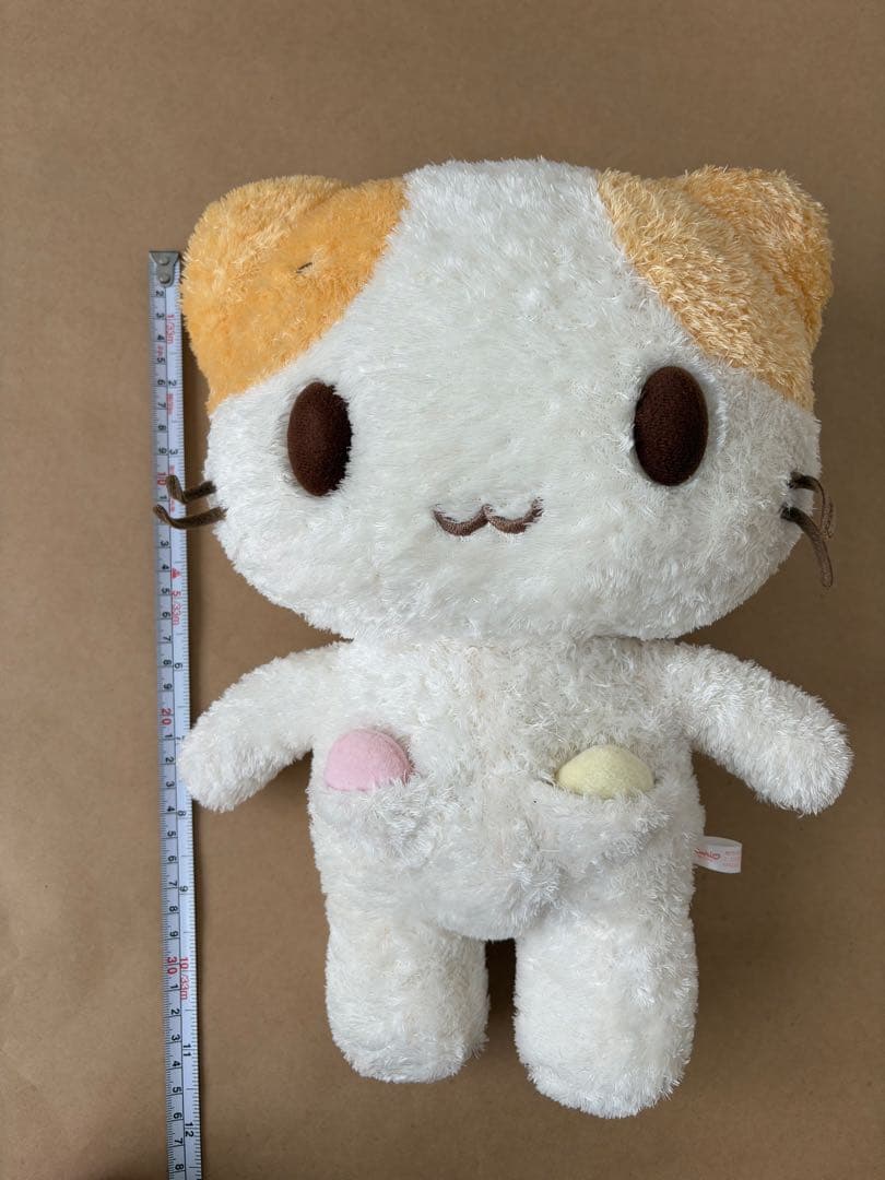 サンリオ マシュマロみたいなふわふわにゃんこ マスコット ぬいぐるみ レトロ