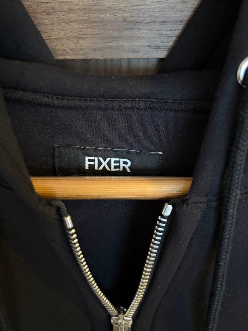 FIXER FPK-03 テクニカルジャージー ジップアップフ―ディー M干場着