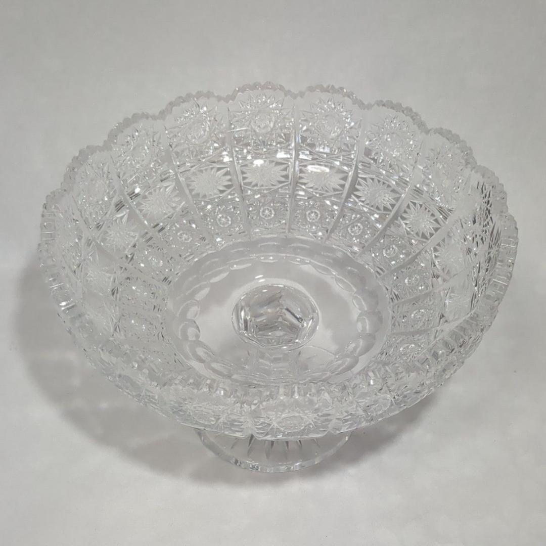 ボヘミアンクリスタル フルーツボウル コンポート クリスタルグラス 盛