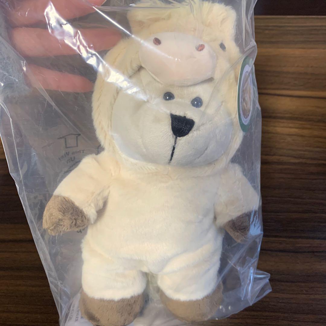 スターバックス ベアリスタ うま 干支 ぬいぐるみ キーホルダー セット新品