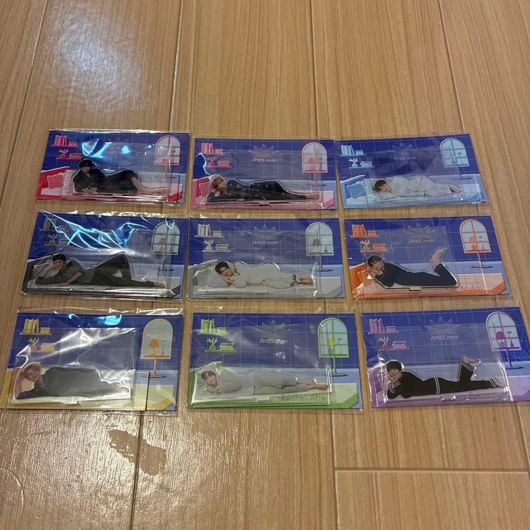 新品未開封　Man スノーマン　RAYS アクスタ 9人 全員