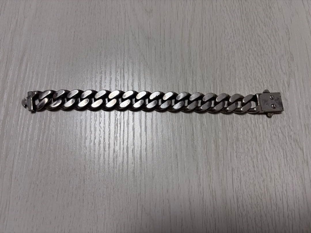 Saint Laurent サンローラン メタルカーブチェーンブレスレット