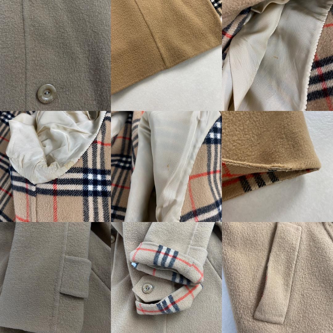 バーバリー チェスターコート ダブルフェイス ノバチェック ベージュ