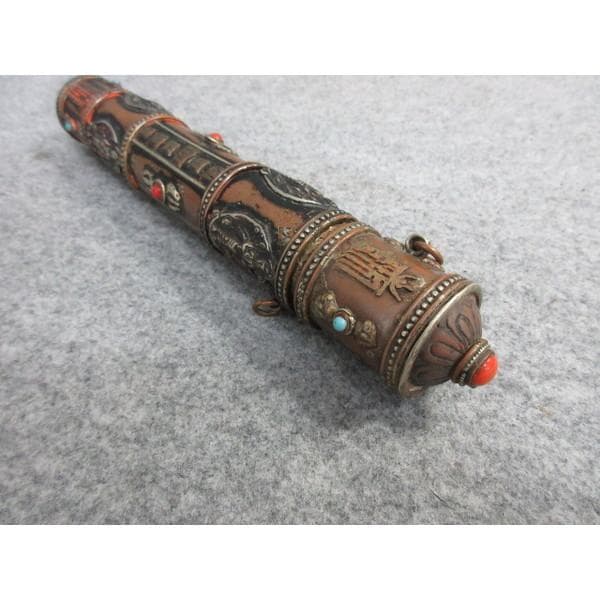 銅製香筒 [B26784]