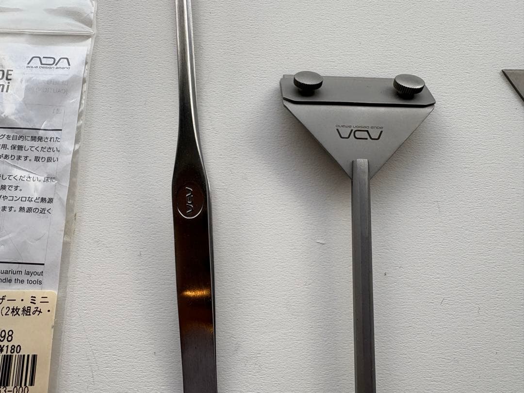 ADA ピンセット レイザー サンドフラッター, DOOA シザー まとめて