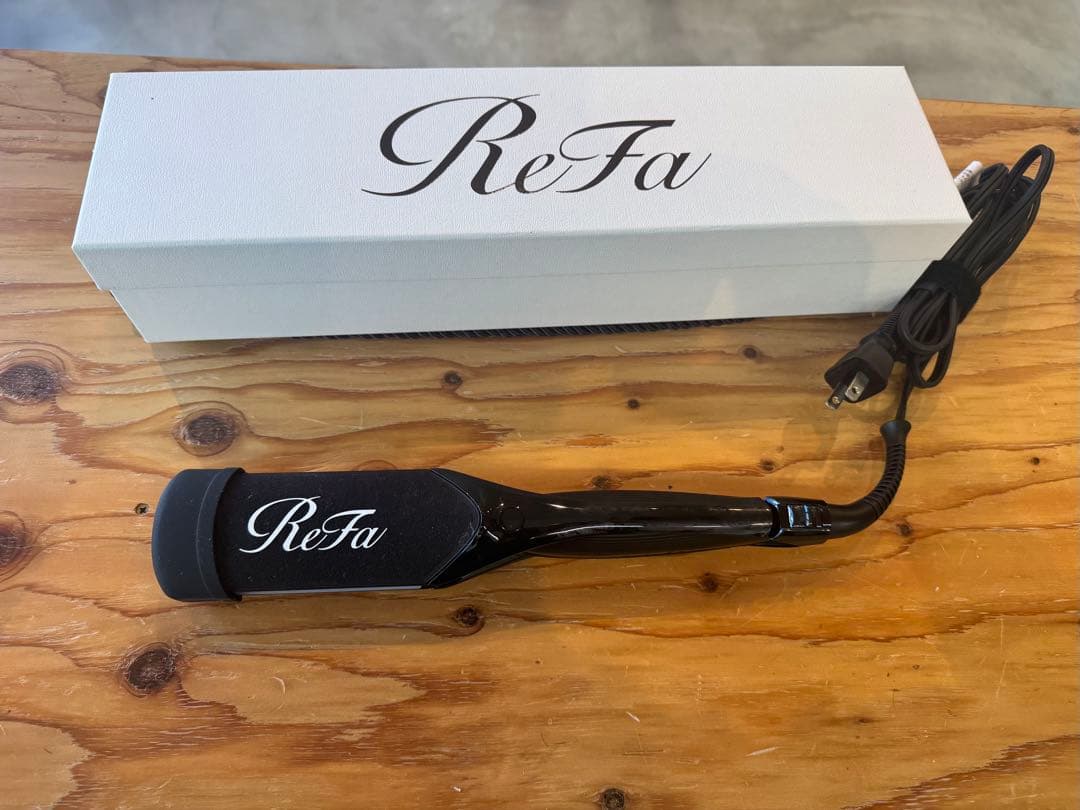 MTG リファ パワーストレートアイロン プロ ブラック　RE-BS-03A ReFa POWER STRAIGHT IRON リファパワーストレートアイロン RE-CA-03A