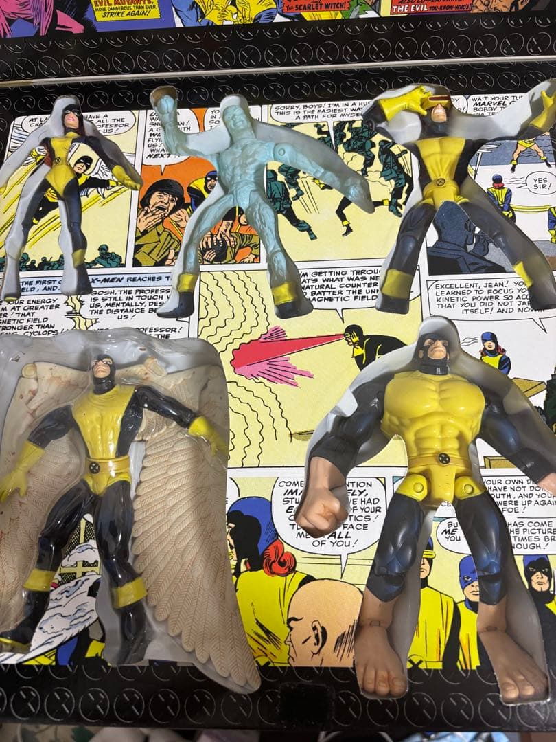 MARVEL X-MEN 初代5体セットToy Biz コレクターエディション - メルカリ