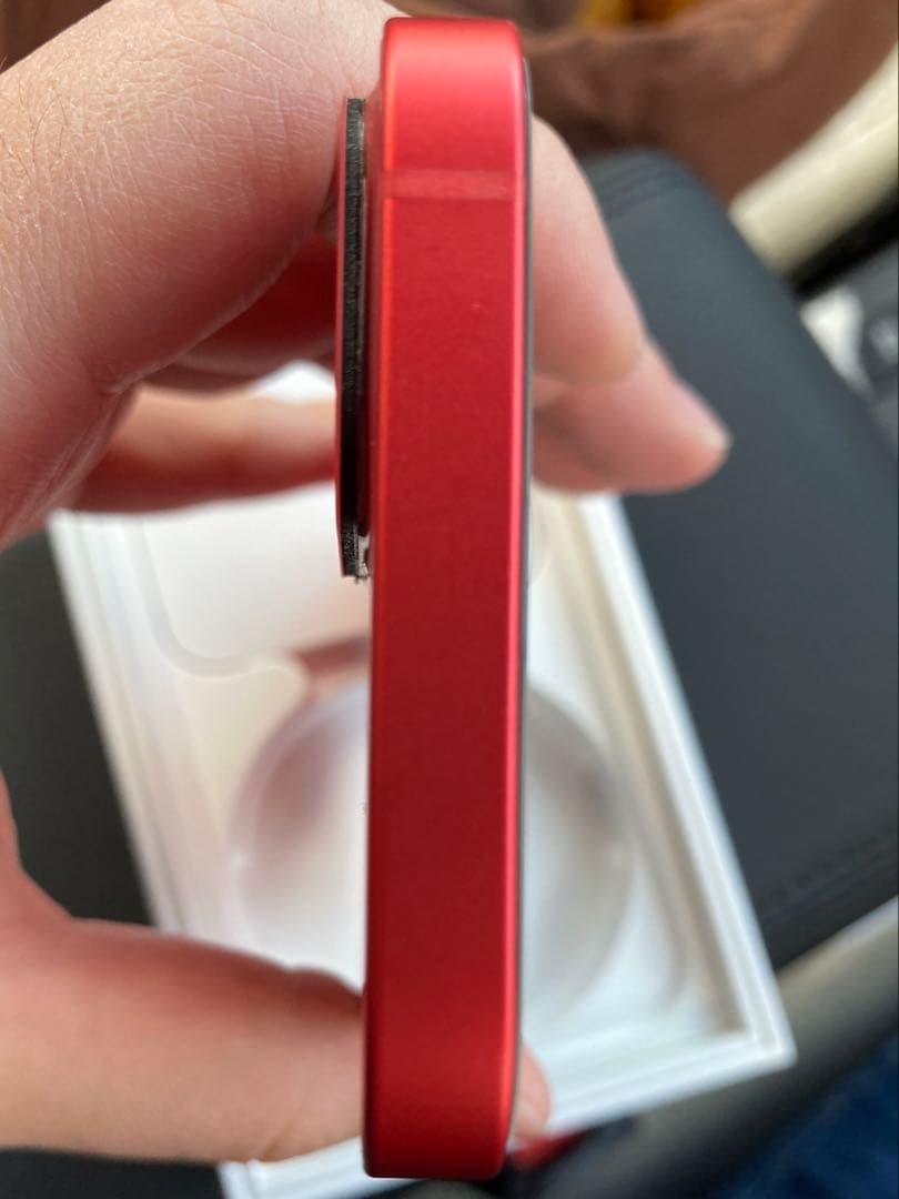 ジャンク品 必ず説明欄を読んでください iPhone 12 mini レッド Apple