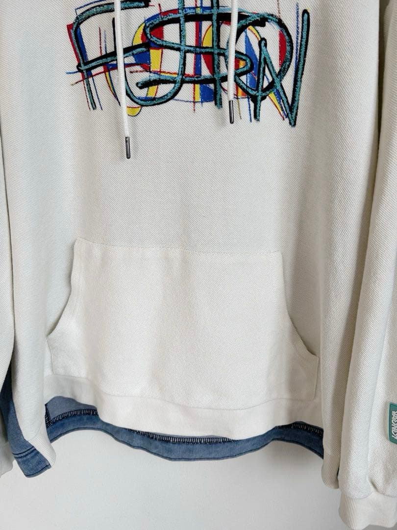 Vaundy FUSION L バウンディ　白　パーカー