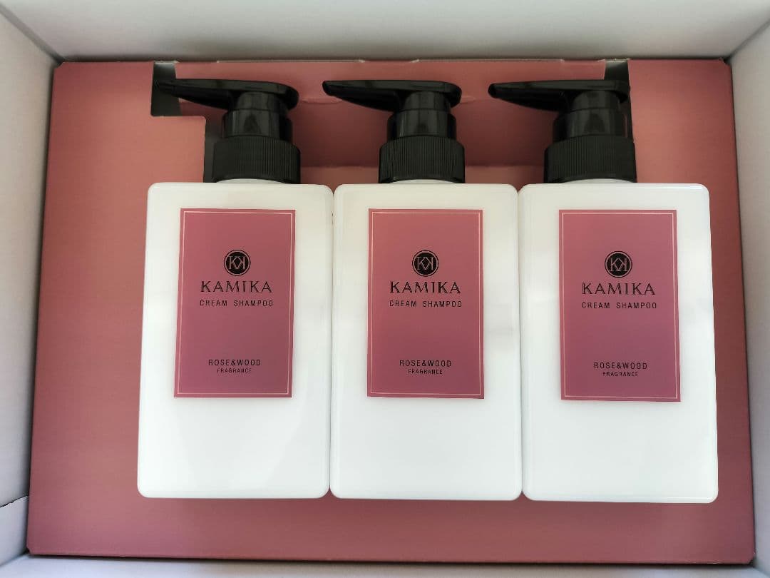 KAMIKA クリームシャンプー 3本セット