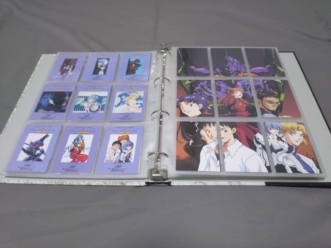 カードダスマスターズ新世紀エヴァンゲリオン第一集＆第二集初版