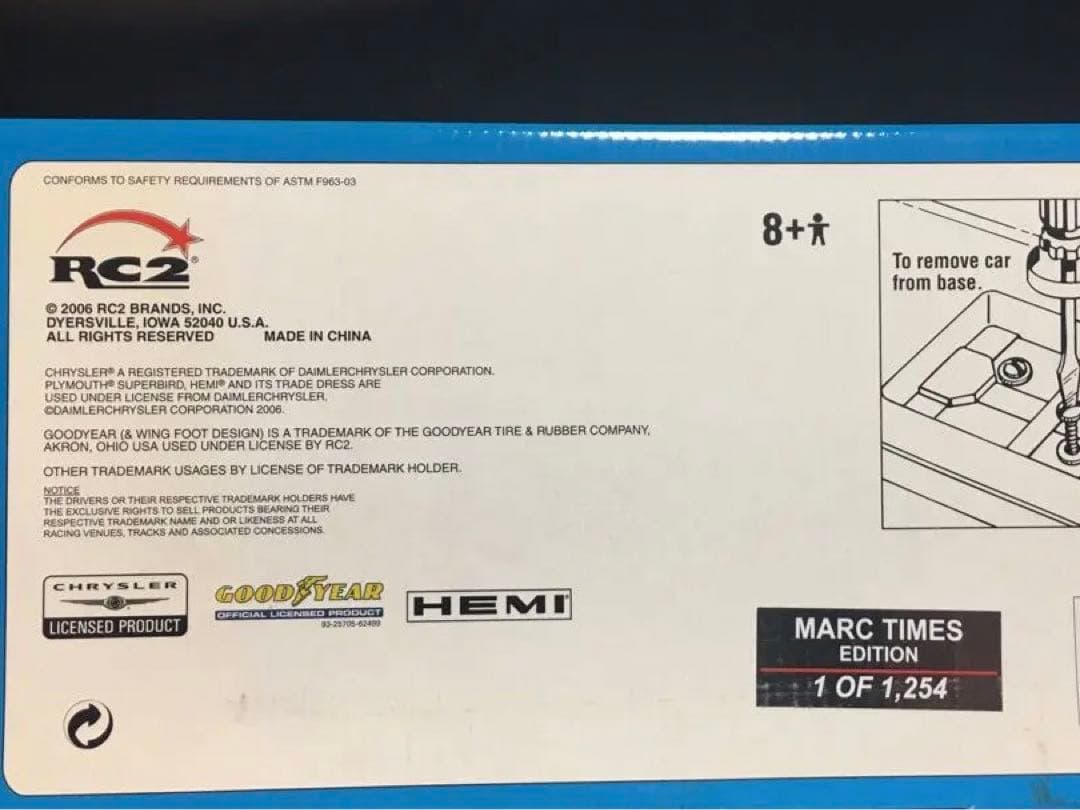 NASCAR 1970 プリムス　スーパーバード ロードランナー　ペティ