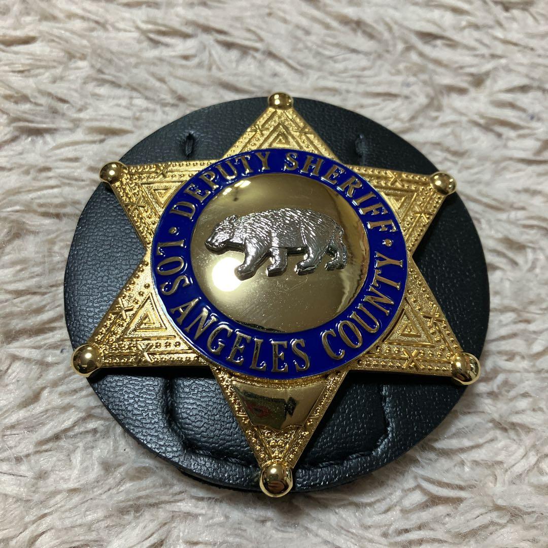 SHERIFF パッチ ポリスバッジ ハンドカフ LE装備