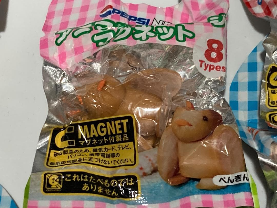 マグネットフィギュアセット 8種類の６種