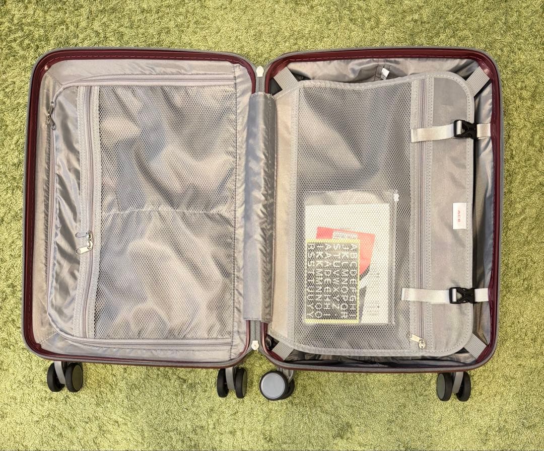 美品＆匿名配送】エース キャリーケース カバー袋、説明書付き 機内