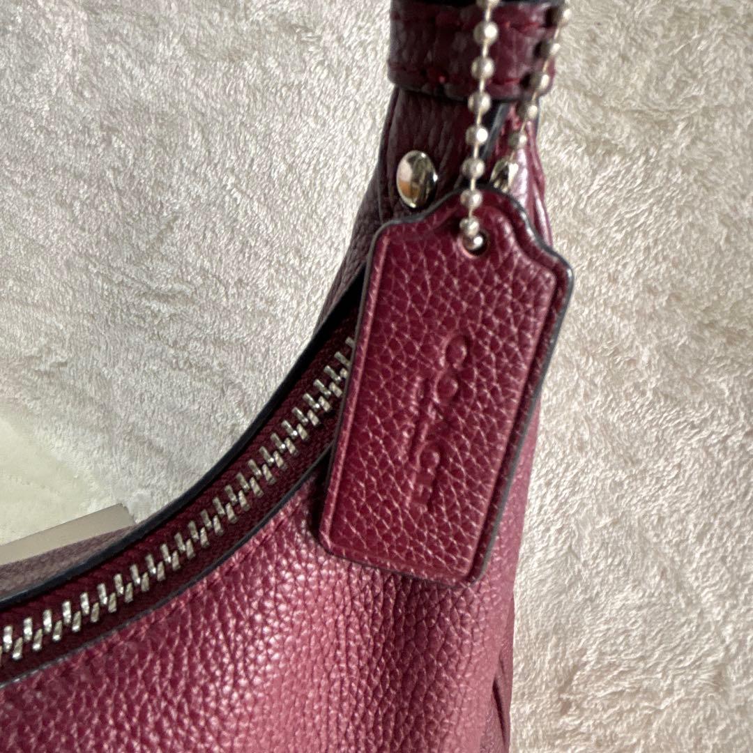 miiコーチ ショルダー バッグ レザー2way ワンショルダー 肩掛け