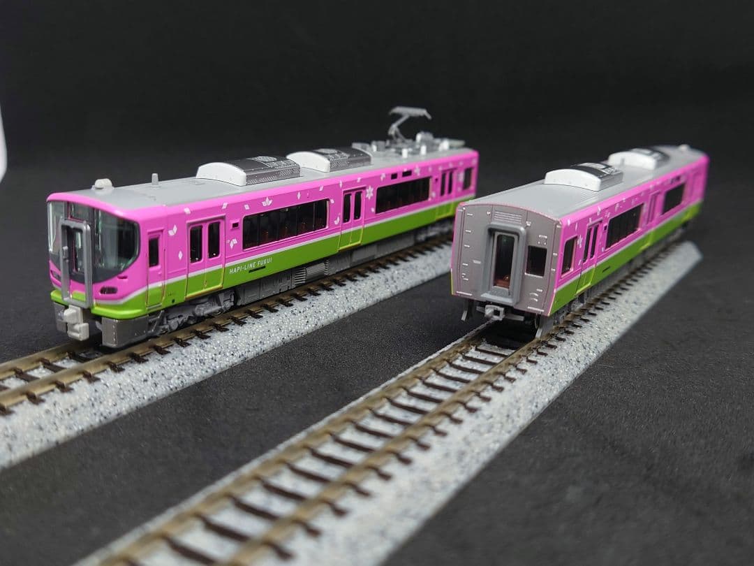 KATO ハピラインふくい 521系 フルラッピング編成 2両セット