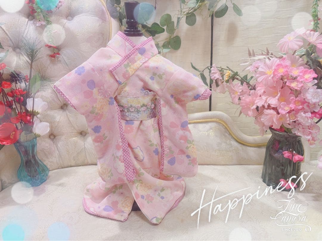 B402.pon2pan2☆オーダー☆犬お引き摺りお着物 - メルカリ