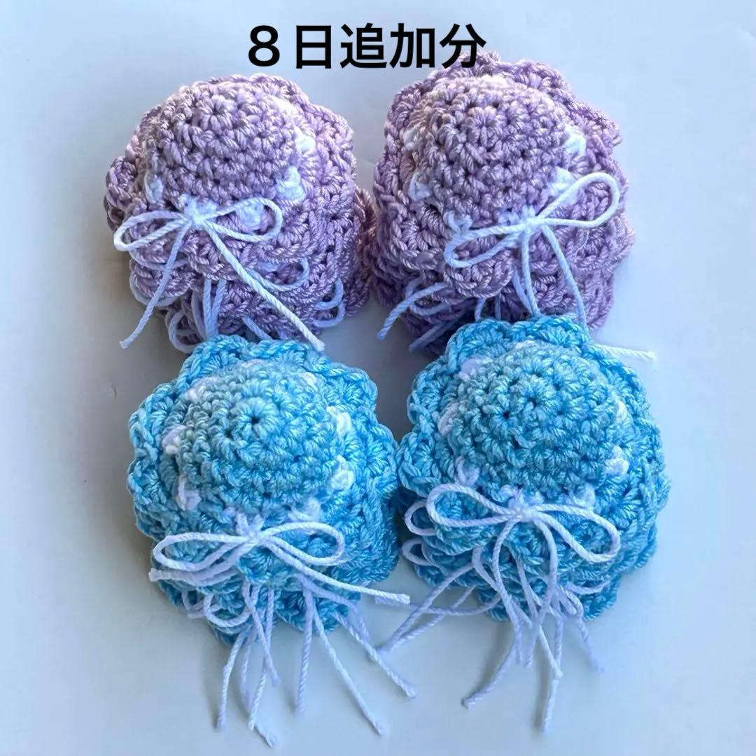 ハンドメイドパーツ★かぎ針編み♪ミニ麦わら帽子