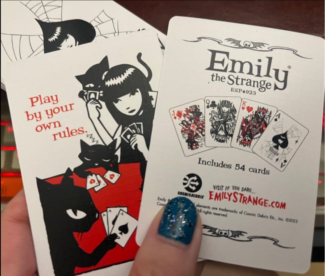 【新品未開封】Emily the Strange トランプ