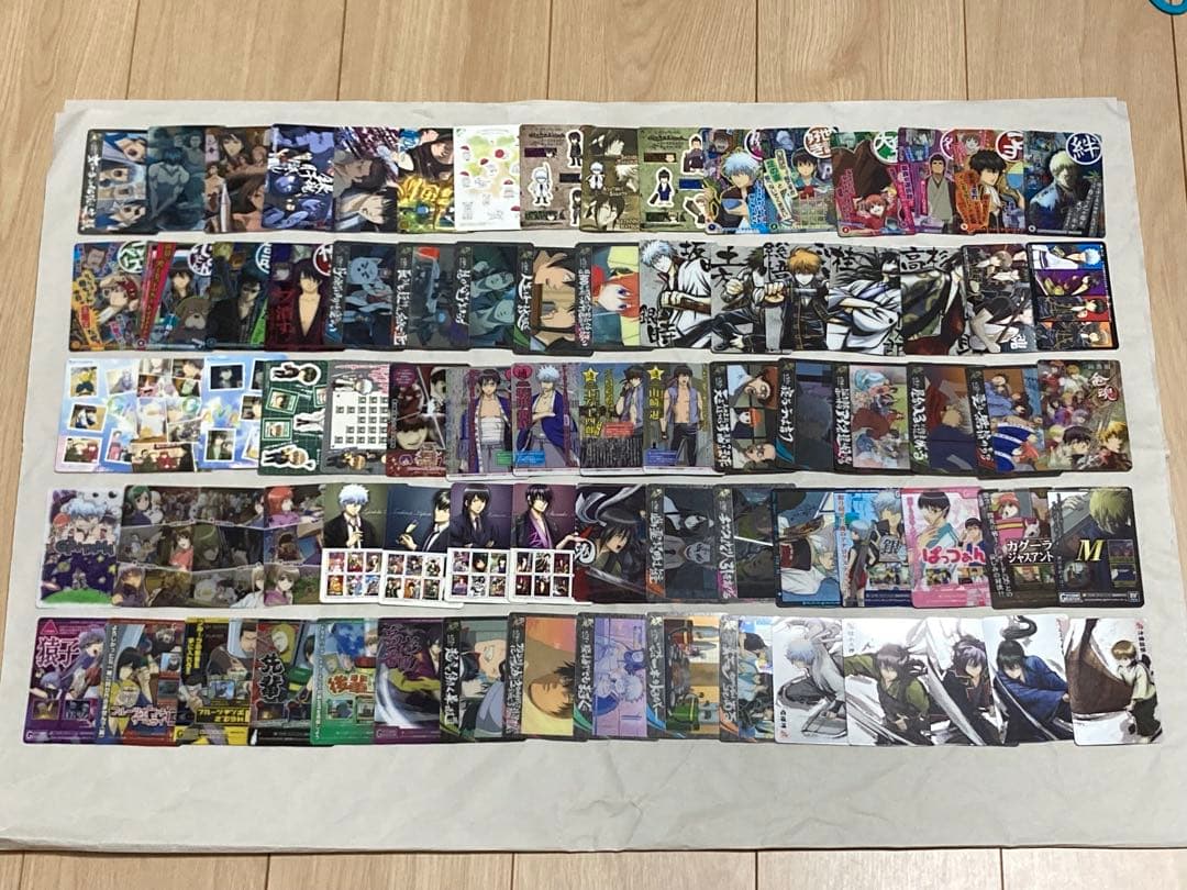 銀魂カードガム コレクション まとめ売り 158枚